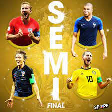 Luzhniki (moskva) july 15, 2018. Sporf On Twitter Worldcup Semi Final Fixtures Tuesday France Vs Belgium Wednesday England Vs Croatia