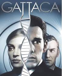 Ethan Hawke, Uma Thurman. Gattaca (1997) directed by Andrew Niccol, poster.  ** Vincent Freeman (Ethan Hawke) has always fantasized about traveling into  outer space, but is grounded by his status as a