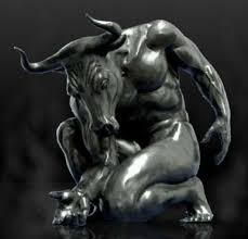 The Minotaur By Deran Wright Underworld Greek Mythology Mythical Creatures The Minotaur