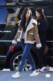 181223 Blackpink At Icn Airport Model Pakaian Mode Wanita Wanita