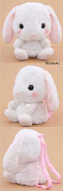 Big White Bunny Rabbit Poteusa Loppy Backpack Plush From Japan Rabbit Plush Bunny Plush Plush