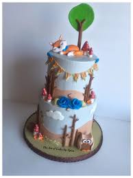 Woodland animals baby shower backdrop banner, large fabric jungle animal theme baby shower forest background backdrop banner for woodland baby shower birthday party decorations, 72.8 x 43.3 inch wide usages: Woodland Themed Baby Shower The Art Of Cake By Tyiea Facebook