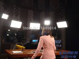 200w News Interview Broadcast Education Multi Media Use Led Tv Studio Light Led Panel Flood Light For Filming Photographer Lighted Digital Wall Clock Lightlight Sensor Light Aliexpress