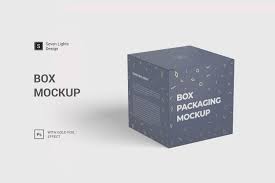 The large source of free box mockup psd templates! Box Packaging Mockup Creative Photoshop Templates Creative Market