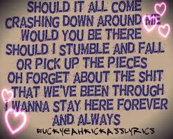 Forever And Always By Bfmv This Was Our First Song Junior Year In High School 3 My Valentine Lyrics Bullet For My Valentine Song Lyrics Art