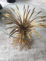 Cristiano ronaldo house inside his italian villa his cars and. Hollywood Regency Gilt Wheat Sheaf Side Table By Hans Kogl Mid Century Coffee Table Wine Table Conversation Piece Metal Coffee Table