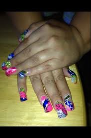 Curved Nails Like The Curved Nails But Not The Design Curved Nails Nails Fashion Nails
