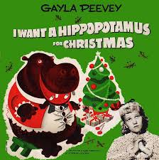 I Want A Hippopotamus For Christmas 1953 Hippopotamus For Christmas Christmas Albums Vintage Christmas Cards