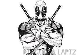 Imagenes chidas para dibujar de amor imagenes de amor bonitas. Dibujos De Deadpool 35 Faciles Y A Lapiz