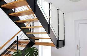 Entdecken sie unsere treppen aus holz und stahl und verwirklichen sie. Stahlwangentreppe Stahltreppe Holz Innen Bathe Treppen