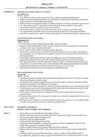Their duties include overseeing the company's supply chains, ensuring timely delivery and keeping the company on budget. Supply Planning Analyst Resume March 2021
