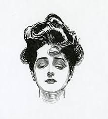 A Gibson Girl, c.1902 by Charles Dana Gibson