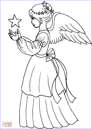 Set off fireworks to wish amer. Christmas Angel Girl With Star Coloring Page Coloring Pages Angel Coloring Pages Star Coloring Pages