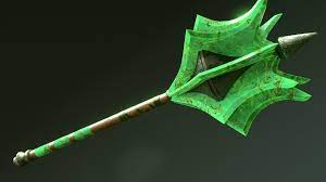 Fantasy Jade Weapon Set - Blender Market