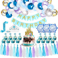 From magical frozen tableware to frozen treat bags, tumblers and favours, we have everything you need to celebrate like a snow queen! Happy Birthday Banner Frozen Party Balloon Decorations Frozen Theme Birthday Party Supplies Frozen Theme Party Decorations Set Include Latex Balloons Cake Topper For Frozen Fans Birthday Party Decorations Toys Games Balloons Kiririgardenhotel Com