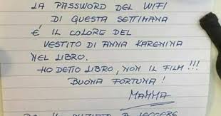 Un autore che non ho letto prima. La Geniale Idea Di Una Mamma Per Svelare La Password Wifi Ai Figli Radio 105