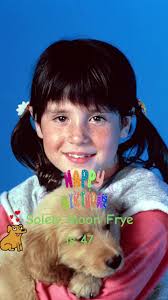 Soleil Moon Frye (/soʊˈleɪ/; born August 6, 1976[1]) is an American  actress, director, producer, and screenwriter. She began her career as a  child actress at the age of two. When she was seven, Frye ...