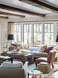 Thom Filicia S Lake House Home Living Room Rustic Lake Houses Living Room Designs