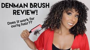 It is used mainly to detangle natural type 3c and type 4 hair when wet. This Denman Brush For Curly Hair Will Give You Perfect Curls