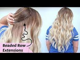 Hair extensions at a professional salon typically cost $200 to $600 depending on the type. I Got Beaded Row Extensions Mermaid Hair Youtube