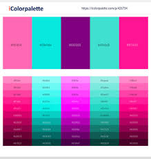 With only two other colors, yellow and blue, both of which are primary colors, you can make the color green. 10 Latest Color Schemes With Hot Pink And Turquoise Color Tone Combinations 2021 Icolorpalette