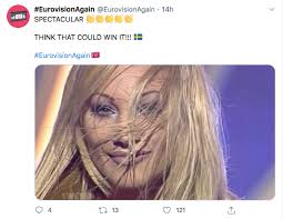 Lyrics were written by britt lindeborg, and the tune by torgny söderberg. Review Eurovision Again 1999 Starring Charlotte Perrelli Selma Surpriz And Doris Dragovic Monstagigz