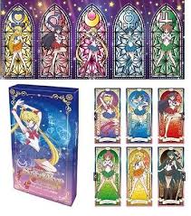 These tarot cards are so pretty! Other Sailor Moon Sailor Moon Crystal 25th Anniversary Toei Official Tarot Hot Sale 40 Tarot Cards Animation Art Characters