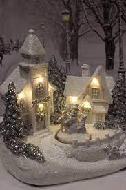 Outdoor & indoor string lights (1) indoor string lights (5) motion lights (2) small decoration lights (4). Biela Svietiaca Krajinka S Kostolikom 18cm Ewalds Sk Christmas Decorations Holiday Decor Decor