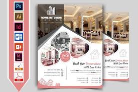 Interior Design Service Flyer Vol 03 Service Design Interior Design Services Design