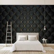 2020 yılında black wallpaper for bedroom ve 1 ile ev dekorasyonu, ev ve bahçe, işıklar ve aydınlatma için popüler 1 trendleri. Custom Wall Murals 3d Black Luxury Soft Bag Leather Photo Wallpaper For Living Room Bedroom Tv Background Wall Home Decor Mural Onshopdeals Com