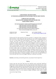 Kan ku kejar cinta kamu episod 11. Pdf Code Mixing And Switching Of The Novel Kukejar Cinta Ke Negeri Cina By Ninit Yunit