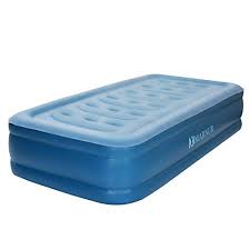 Marnur Single Air Bed Inflatable Mattress Blow Up Airbed With Built In Electric Pump Carrying Bag And Repair P Twin Air Mattress Inflatable Mattress Air Bed