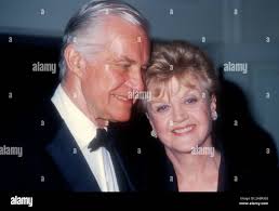 Beverly Hills, California, USA 19th March 1995 Actor Peter Shaw and wife  actress Angela Lansbury attend the 47th Annual Writers Guild of America  Awards