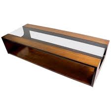 Lane furniture is highly sought after by midcentury enthusiasts, but i'm afraid you've probably diminished the value by refinishing it, unless it was in really bad shape. Mod Smoked Glass Top Coffee Table By Lane Furniture Company For Sale At 1stdibs