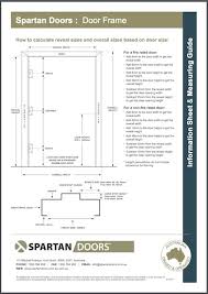 Calculating Door Sizes Understanding Door Frames Spartan