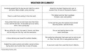 Weather Vs Climate Worksheet Google Search Weather Worksheets Weather And Climate Weather Science