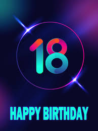 Card games & playing cards. Happy 18th Birthday Cards Birthday Greeting Cards By Davia Free Ecards