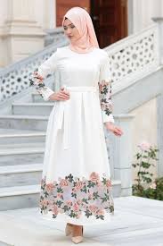 Neva Style Hakim Yaka Cicek Baskili Somon Tesettur Elbise 17535smn Tesetturisland Com Elbise Elbise Modelleri Elbiseler