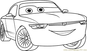 These coloring pages are certainly not made just for boys. Sterling From Cars 3 Coloring Page For Kids Free Cars 3 Printable Coloring Pages Online For Kids Coloringpages101 Com Coloring Pages For Kids