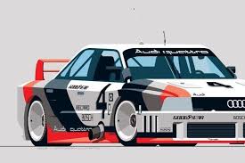 1989 Audi 90 Quattro Imsa Gto Print Conceptcarssketch Auto Zeichnungen Audi Logo Audi