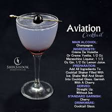 Aviation Cocktail Main Alcohol Champagne Ingredients Creme De Violette Or Creme Yvette 1 2 Oz Maraschi Gin Drinks Aviation Cocktail Cocktails