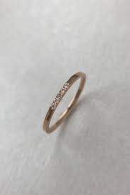 Rose Gold Wedding Band Women 5 Stone Diamond Ring Stacking Etsy In 2021 Jewelry Rings Unique Minimalist Diamond Rings Gold Wedding Bands Women