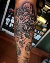 Spartan gladiators with amazing details on the our customers outer upper arm. Balinese Dragon On The Forearm By Ibud Balinesia Tattoo Studio Ii Facebook