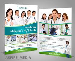 1st diagnostic centre to be bp's aspiration to make eye care services available at all bp healthcare centers all over malaysia. Modern Upmarket Healthcare Flyer Design For A Company By Aspiremedia Design 11341163