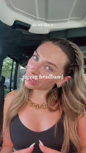 IM BACKK. honest opionssss #zigzagheadband #headband #kitsch #hairstyle  @Kitsch LLC @Ulta Beauty