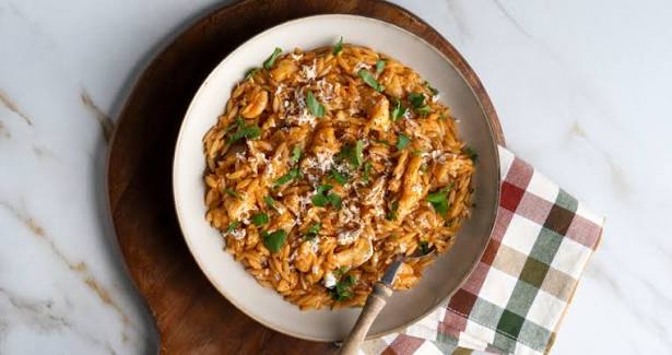 Orzo with Shrimp