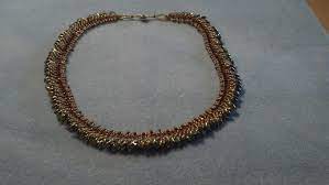 Pharaoh S Mistress Necklace One Of My Favorite Things Necklace Beaded Bracelets Beaded Necklace
