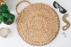 Ikea Hacking Runde Diy Strohtasche Im Sommer Das Diy Lifestyle Magazin Muttertagsgeschenke Strohtasche Muttertag