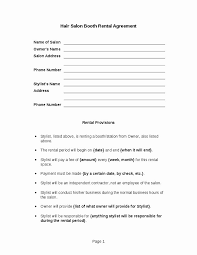 Wedding Hair And Makeup Contract Template Best Of A Template For A Hair Salon Booth Rent Salon Booth Rental Salon Booth Rental Agreement Booth Rental Agreement