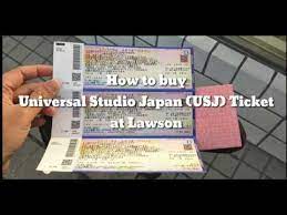 Universal studios japan currently has ten sections: How To Buy Usj Ticket At Lawson Youtube